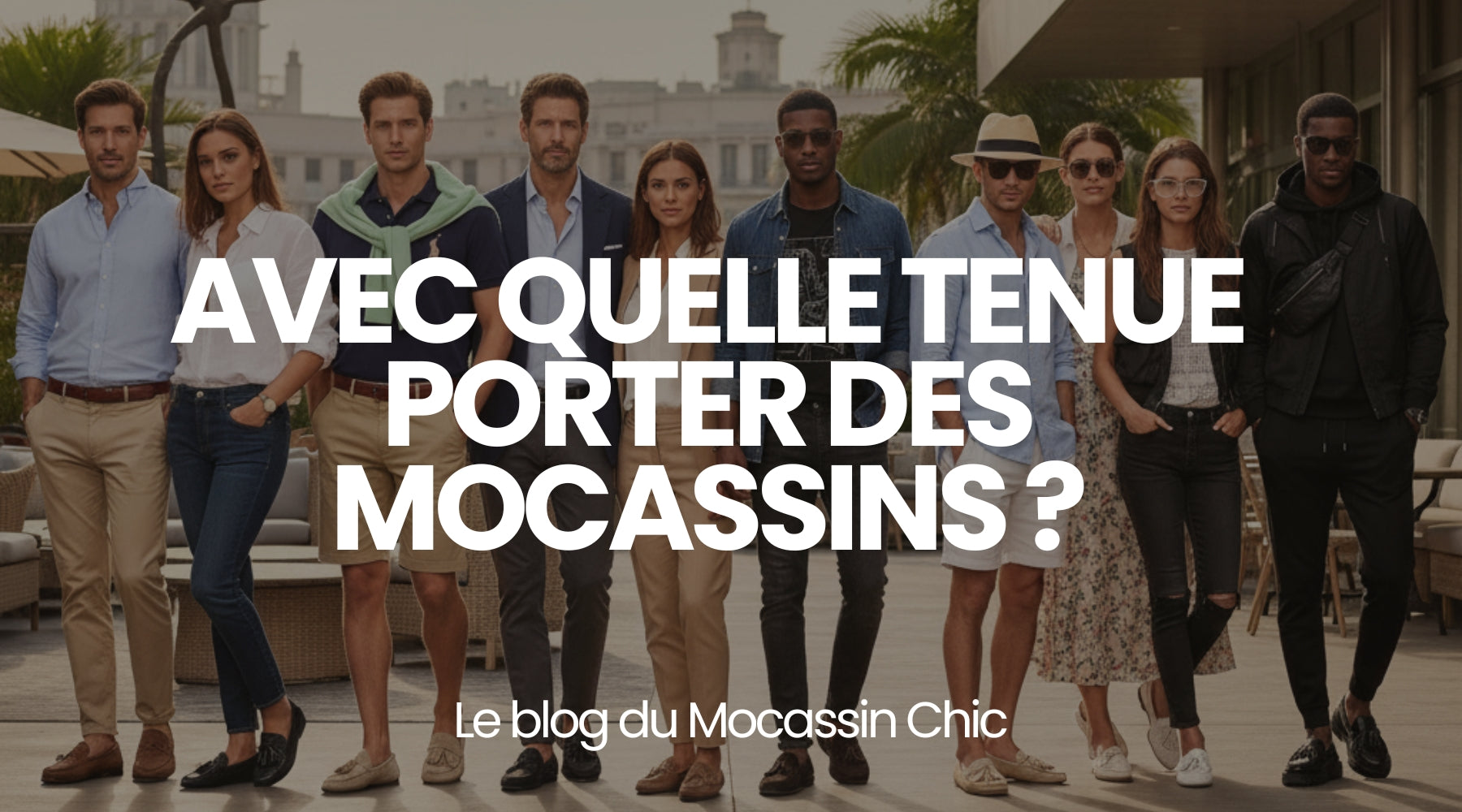 Avec quelle tenue porter des mocassins ? - Le guide Le Mocassin Chic Image