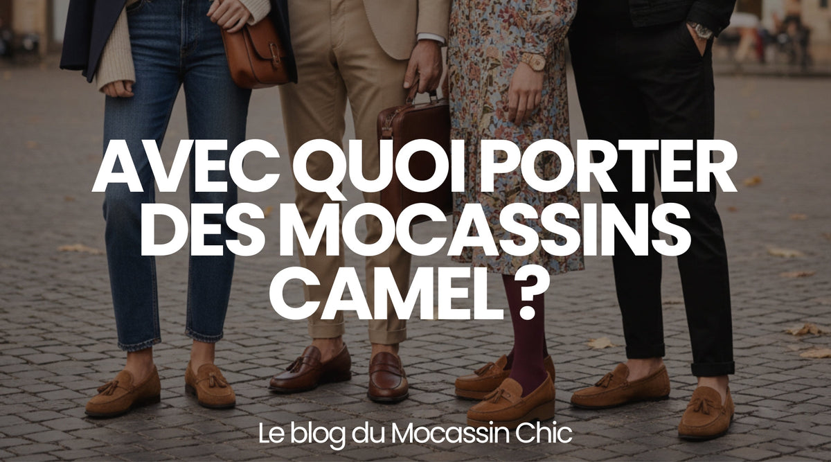 Avec quoi porter des mocassins camel ? - Le guide Le Mocassin Chic Image