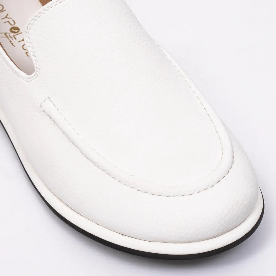 Mocassin Cuir Souple Femme