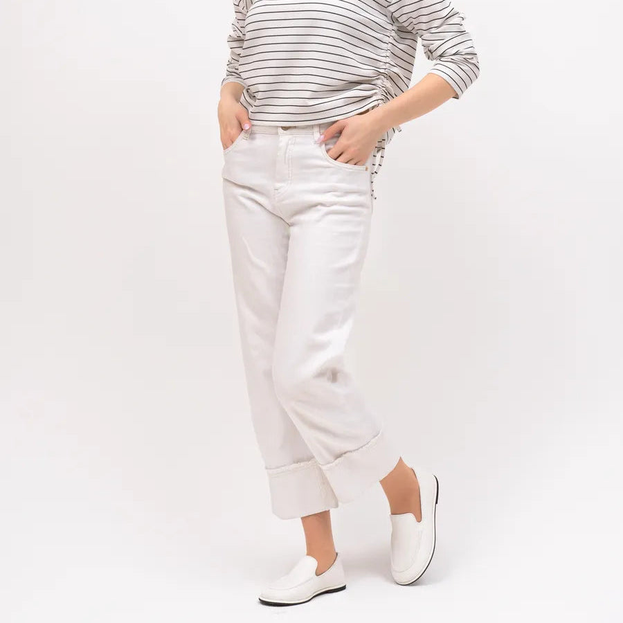 Mocassin Cuir Souple Femme