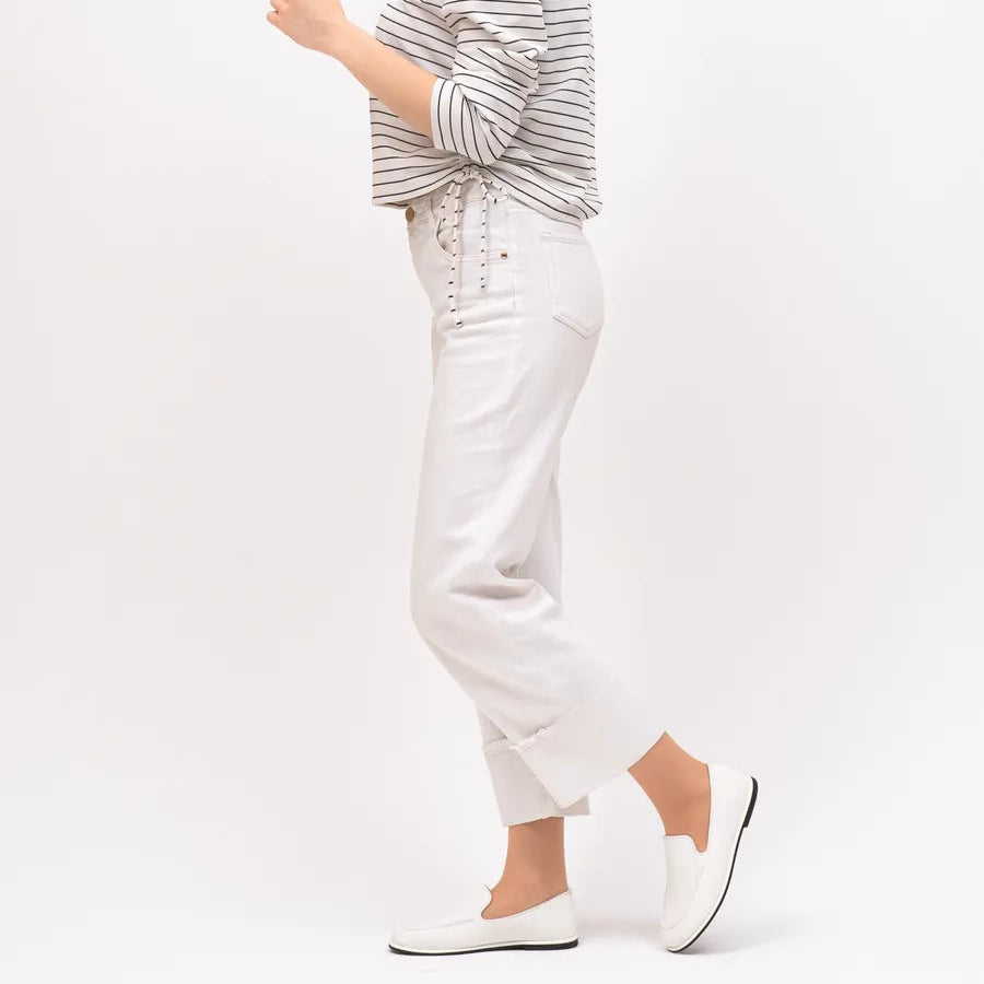 Mocassin Cuir Souple Femme