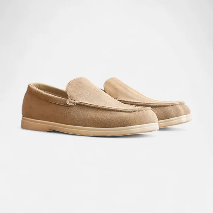 Mocassin Homme Daim Beige