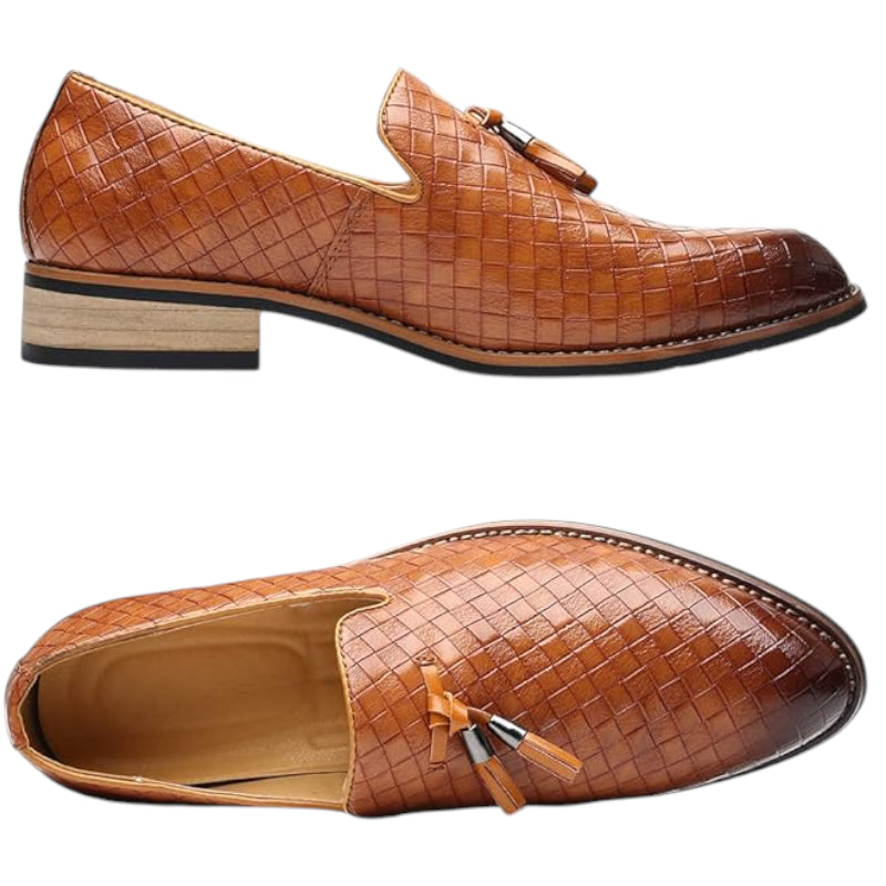 Mocassin Cuir Marron Gland