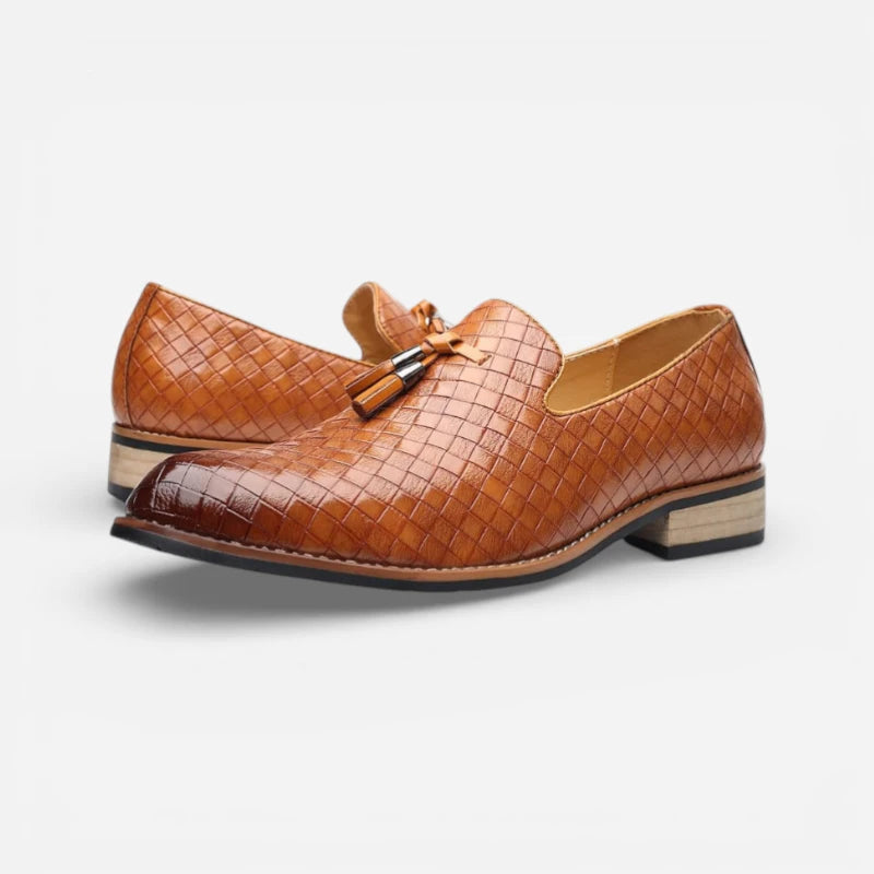 Mocassin Cuir Marron Gland