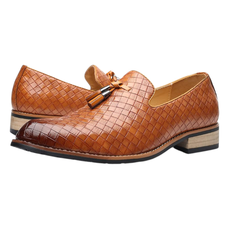 Mocassin Cuir Marron Gland