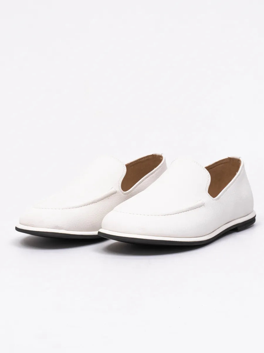 Mocassin Cuir Souple Femme