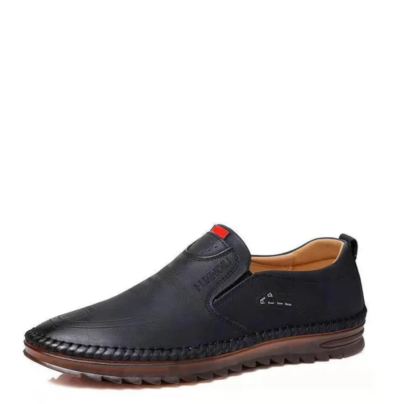 Mocassin Pour Homme En Cuir Noir