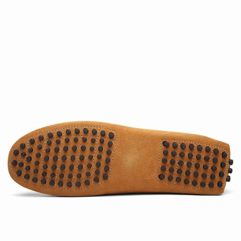 Mocassin Homme Camel Daim