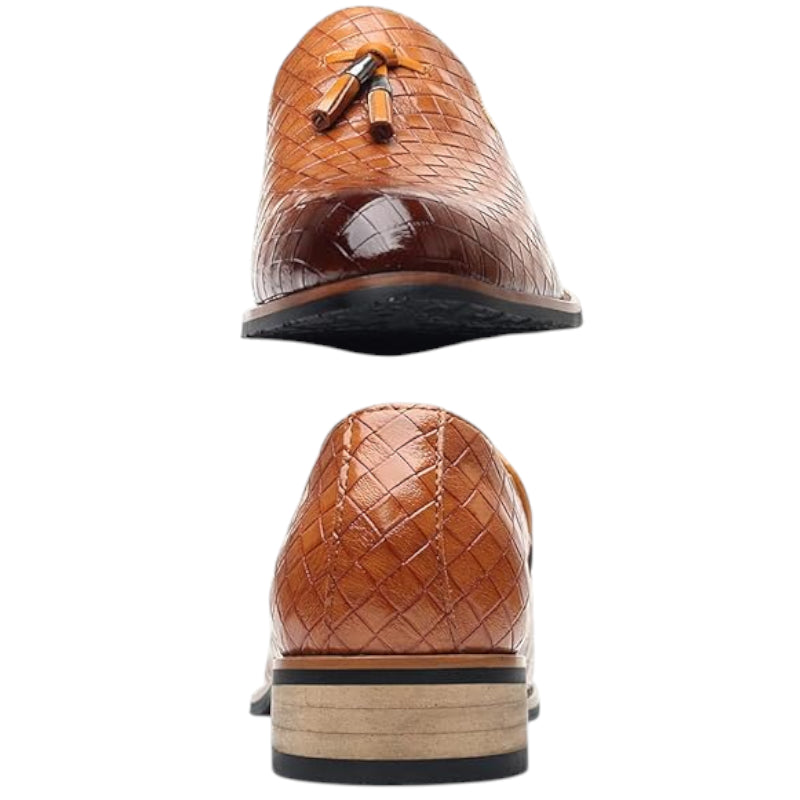 Mocassin Cuir Marron Gland