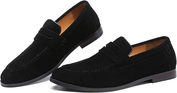 Mocassin Homme Daim Noir