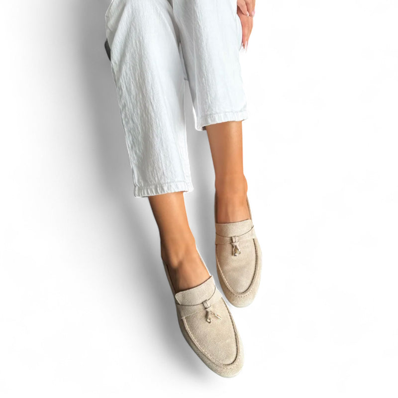 Mocassin En Daim beige à Gland