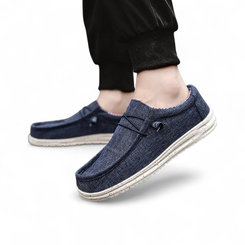 Mocassin Tendance Bleu Marine Homme