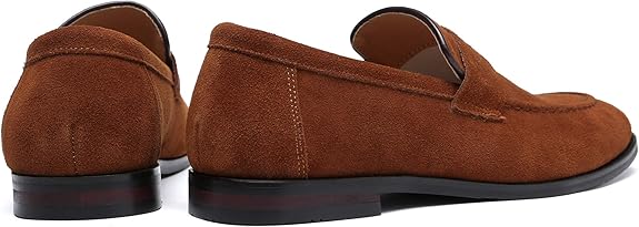 Mocassin Daim Homme Marron