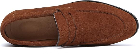 Mocassin Daim Homme Marron