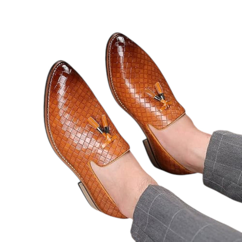 Mocassin Cuir Marron Gland