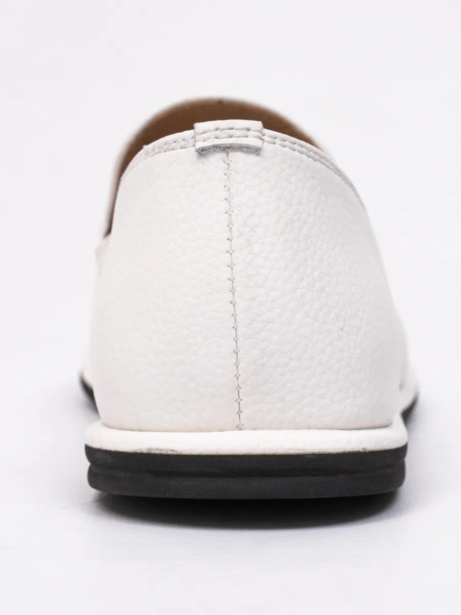 Mocassin Cuir Souple Femme