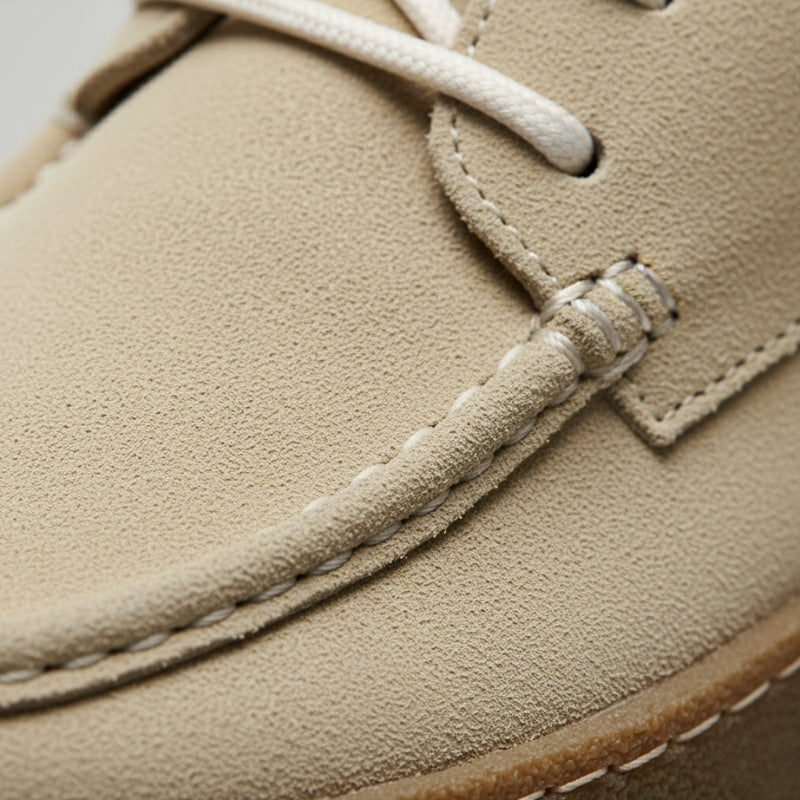 Mocassin Homme Nubuck Beige