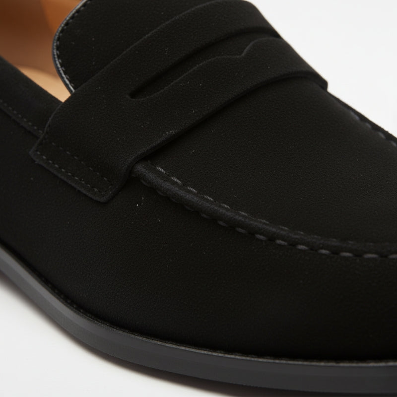 Mocassin Homme Daim Noir