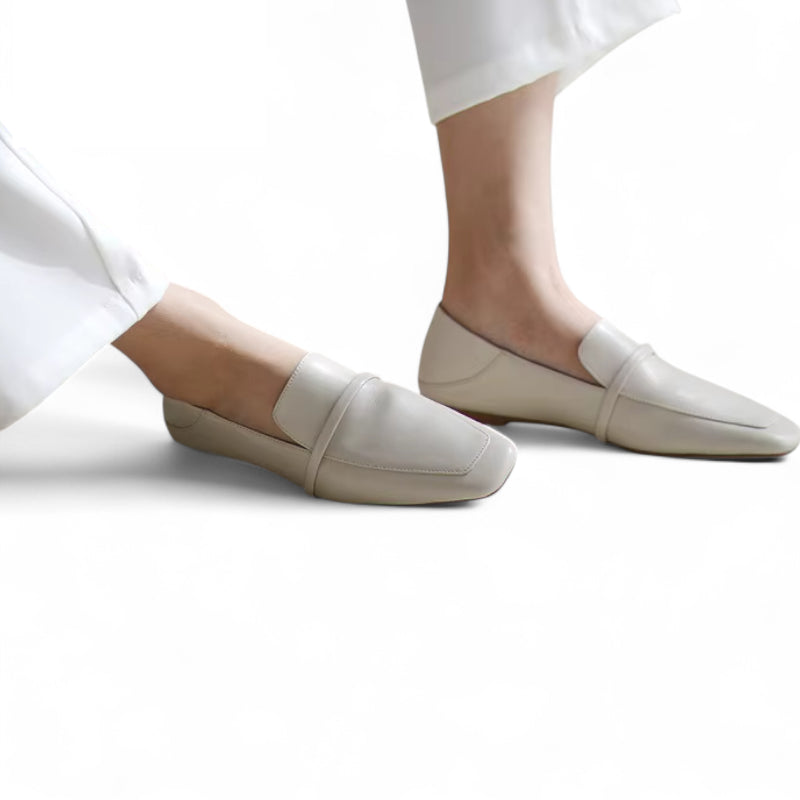 Mocassin Crème Femme