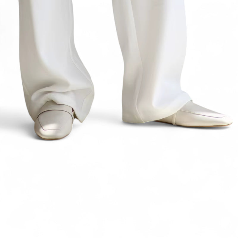 Mocassin Crème Femme