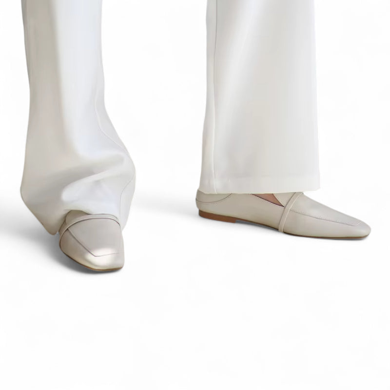 Mocassin Crème Femme