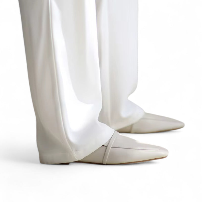 Mocassin Crème Femme