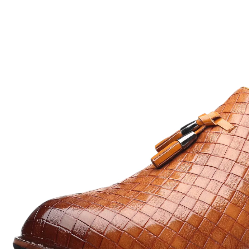 Mocassin Cuir Marron Gland