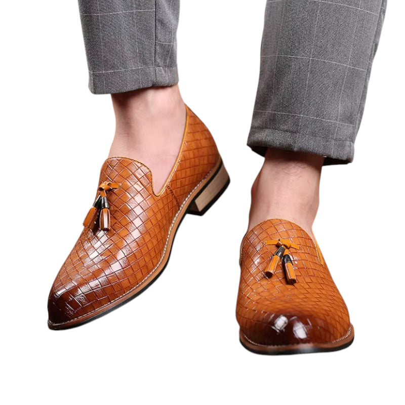 Mocassin Cuir Marron Gland