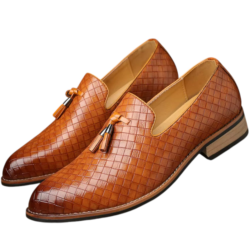 Mocassin Cuir Marron Gland