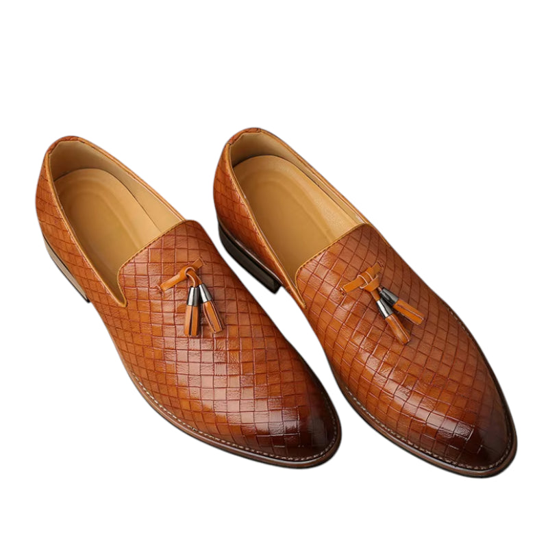 Mocassin Cuir Marron Gland