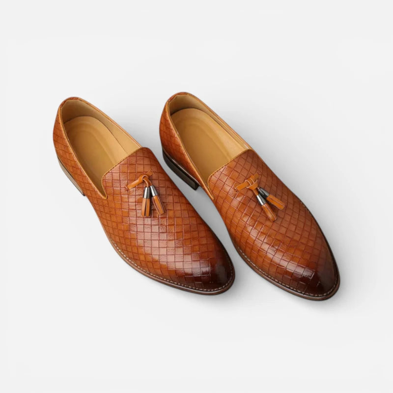 Mocassin Cuir Marron Gland