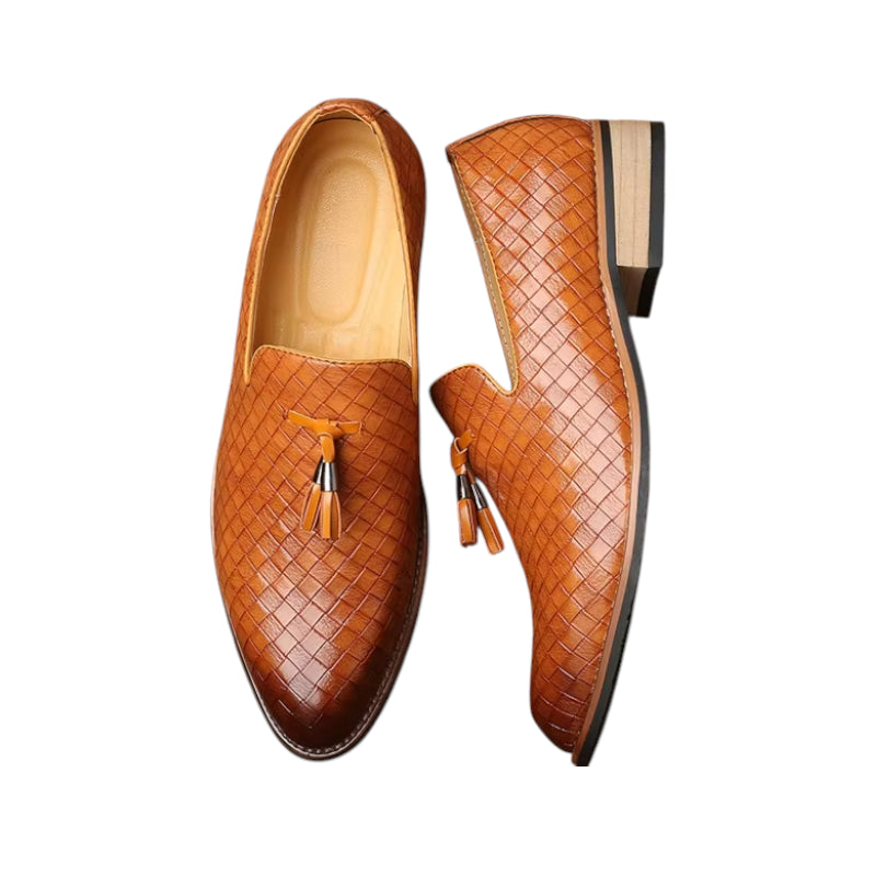 Mocassin Cuir Marron Gland