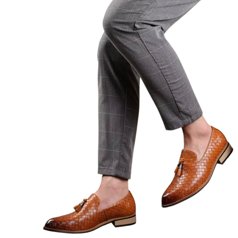 Mocassin Cuir Marron Gland