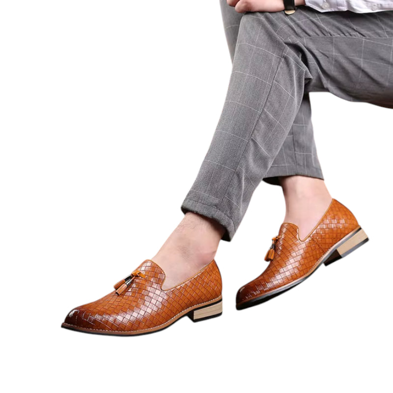 Mocassin Cuir Marron Gland