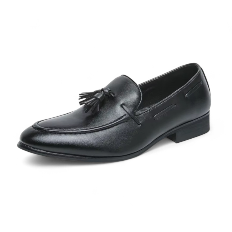 Mocassin Noir Gland Homme