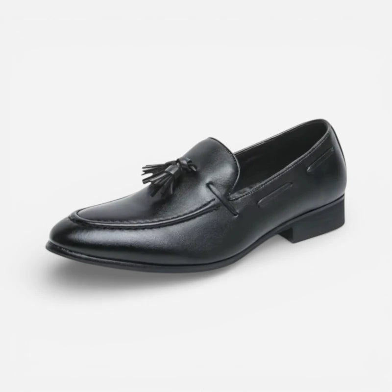 Mocassin Noir Gland Homme
