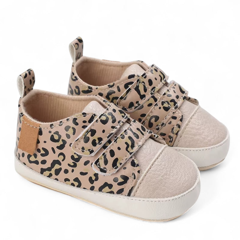 Mocassin Pour Bébé Léopard à Scratch