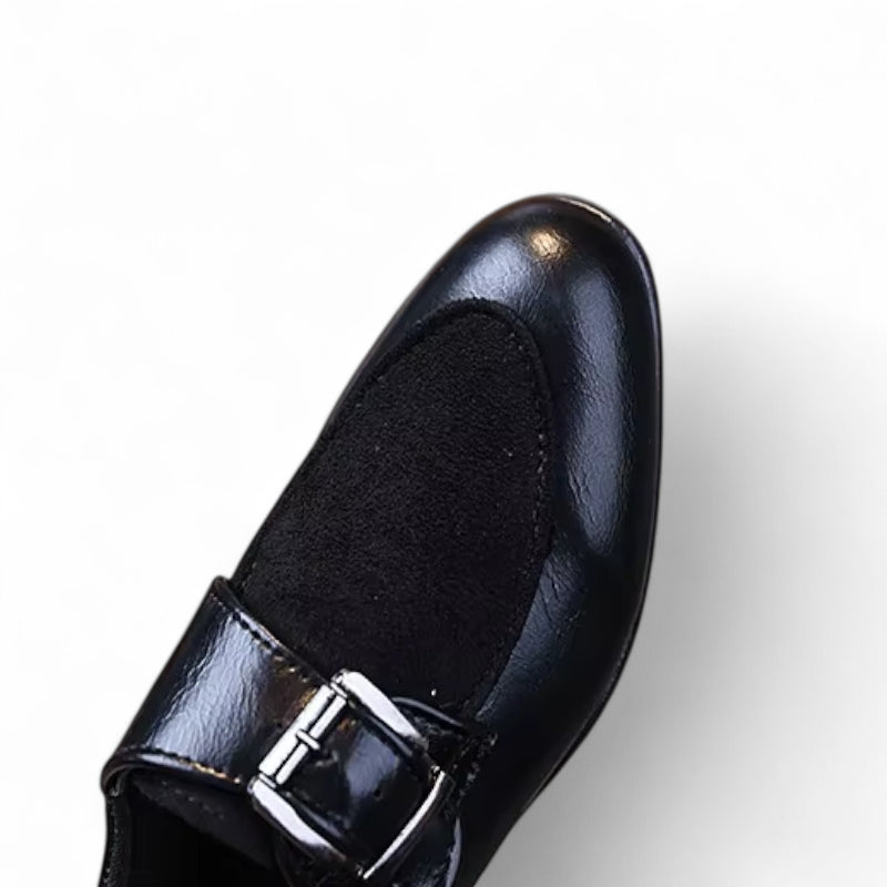 Mocassin Garçon Cuir Vernis