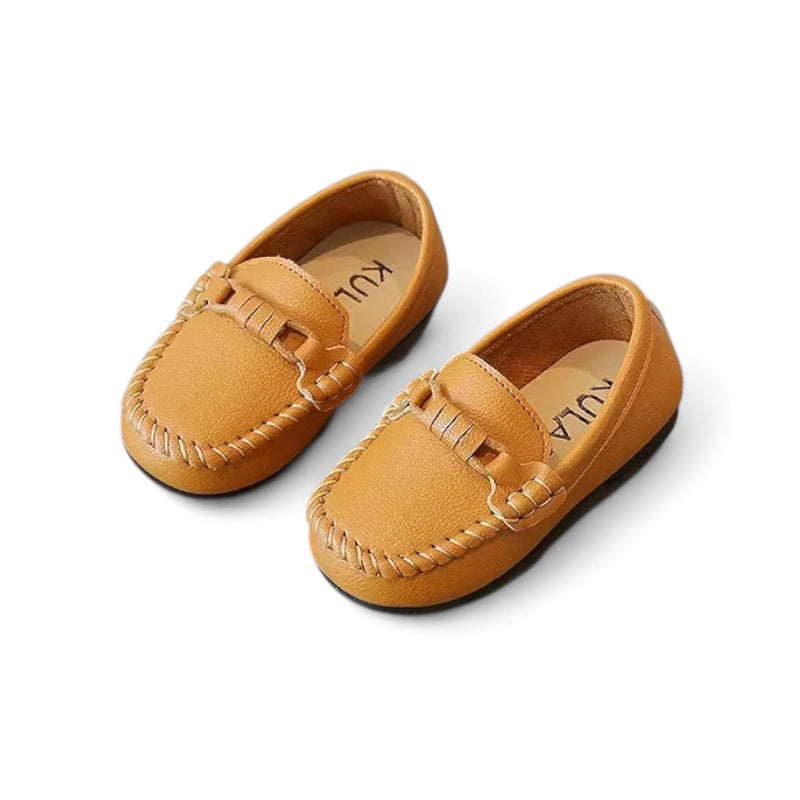 Mocassin Camel Garçon