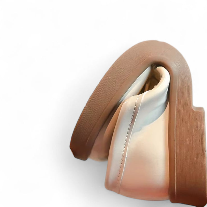 Mocassin Vernis Fillette Beige