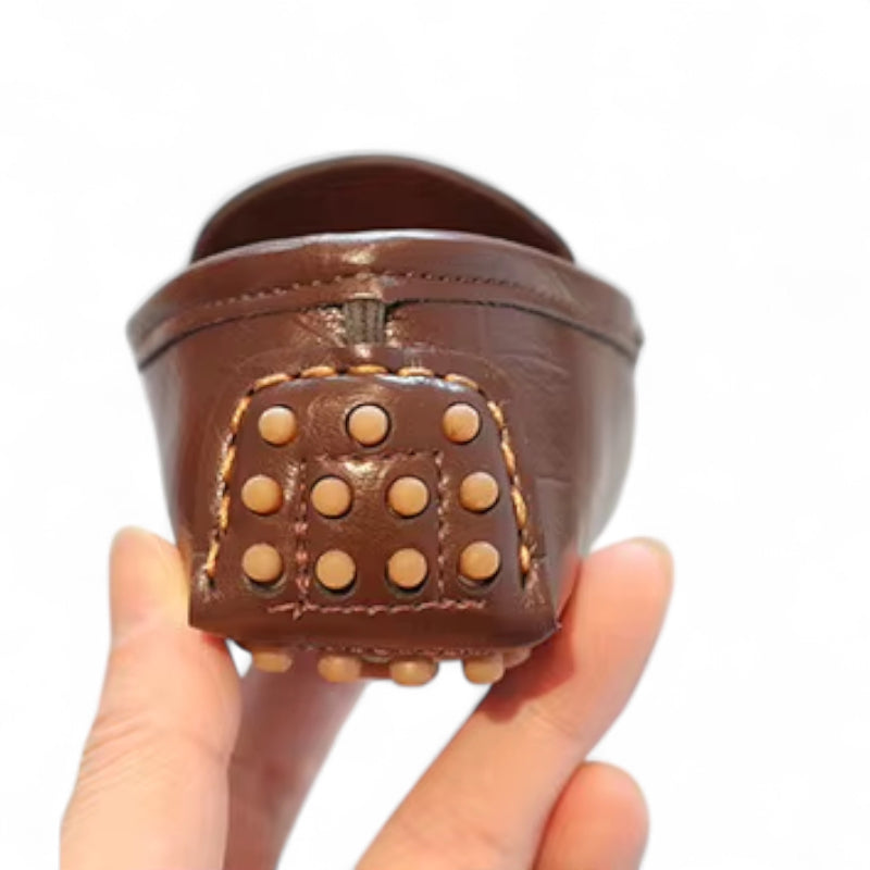 Mocassin Garçon Marron à Glands