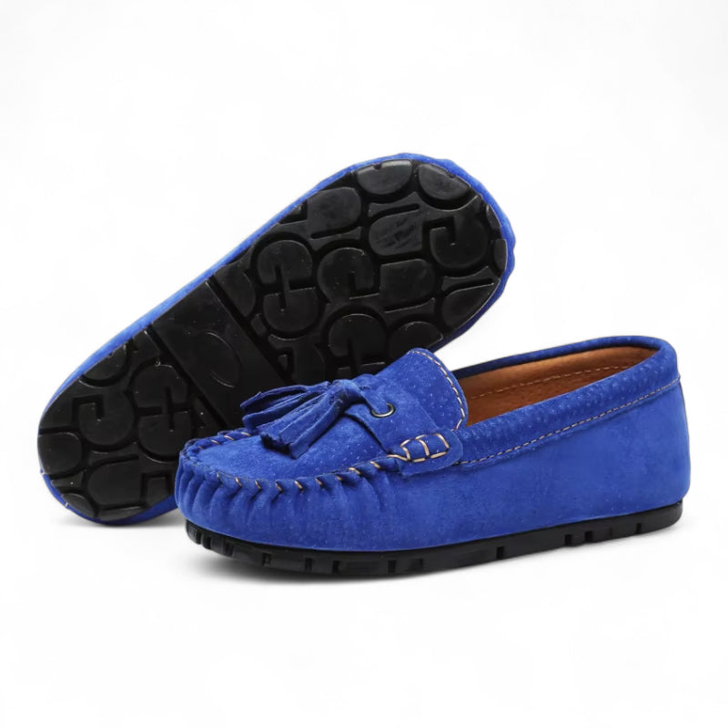 Mocassin Enfant Garçon Bleu