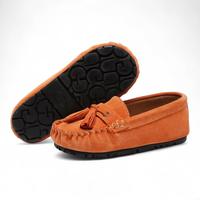 Mocassin Enfant Garçon Orange