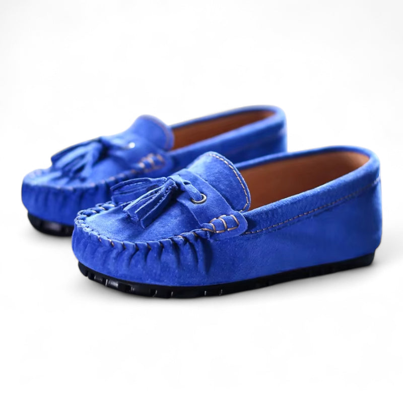 Mocassin Enfant Garçon Bleu