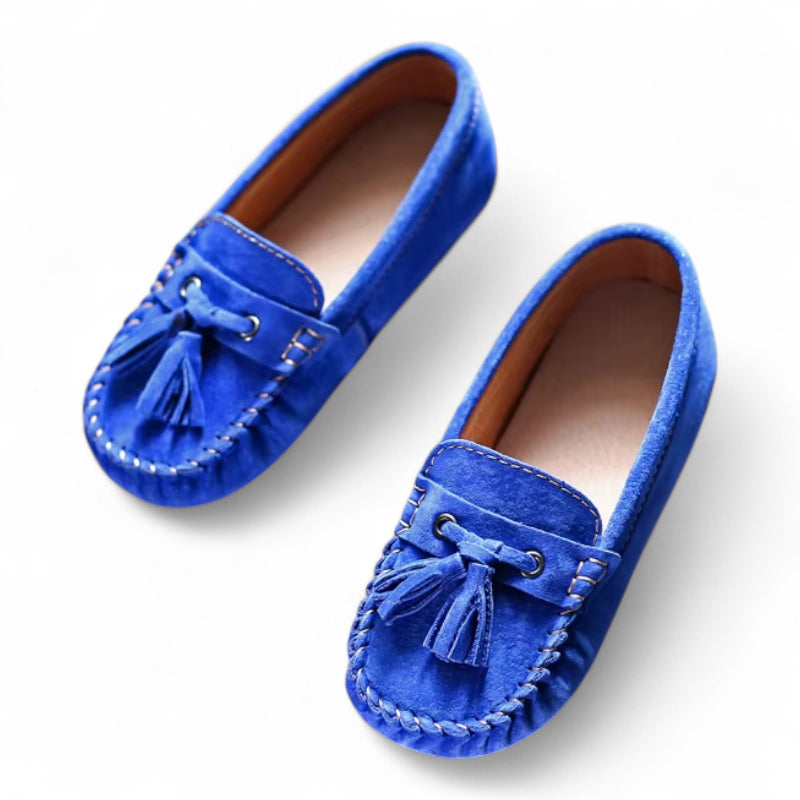 Mocassin Enfant Garçon Bleu