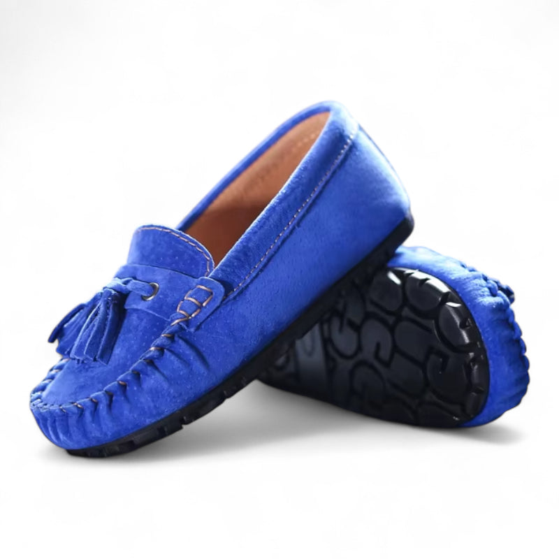 Mocassin Enfant Garçon Bleu