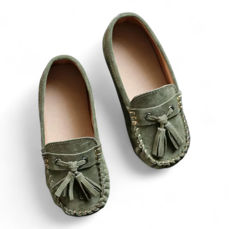 Mocassin Enfant Garçon Kaki