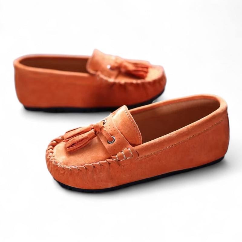 Mocassin Enfant Garçon Orange
