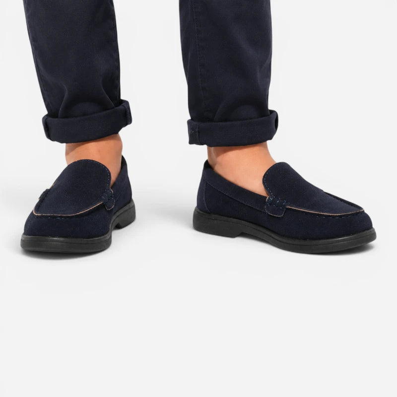 Mocassin Enfant Bleu Marine