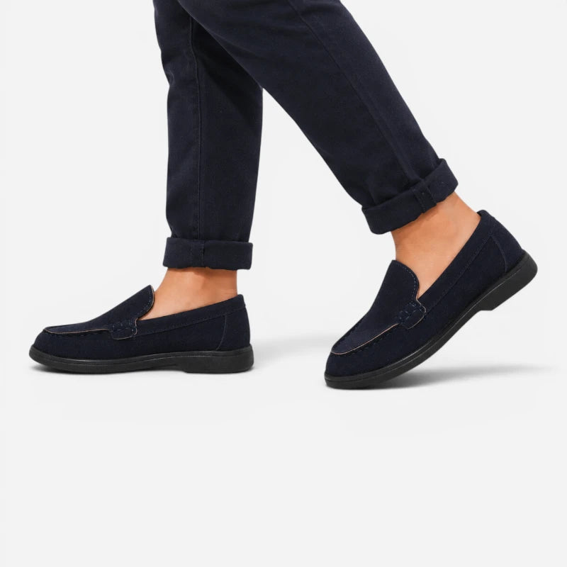 Mocassin Enfant Bleu Marine